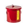 Safety immersion container for washing and cleaning, steel, 13 l, FM, TÜV