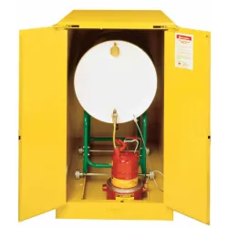 Safety cabinet for flammable materials, 200 l drum/level, double-door 1270 x 762 x 1219 mm