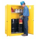 Szafa zabezpieczająca 2 x 110 l dwudrzwiowa zamknięcie automatyczne 1651 x 1092 x 864 mm