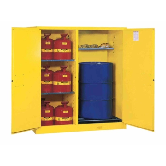 Szafa zabezpieczająca 435 l dwudrzwiowa zamknięcie automatyczne 1651 x 1499 x 864 mm