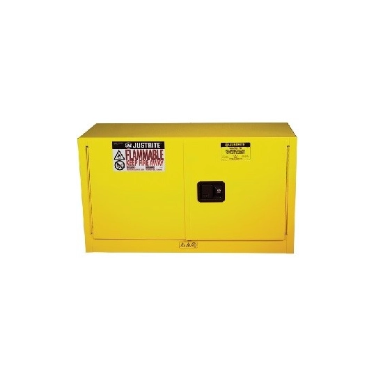 Szafa zabezpieczająca 64 l dwudrzwiowa zamknięcie ręczne 610 x 1092 x 457 mm