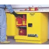 Safety cabinet for flammable materials 83 l, double-door 889 x 889 x 559 mm