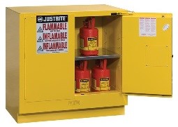 Szafa zabezpieczająca 83 l dwudrzwiowa zamknięcie ręczne 889 x 889 x 559 mm Szafa zabezpieczająca 83 l dwudrzwiowa zamknięcie ręczne 889 x 889 x 559 mm