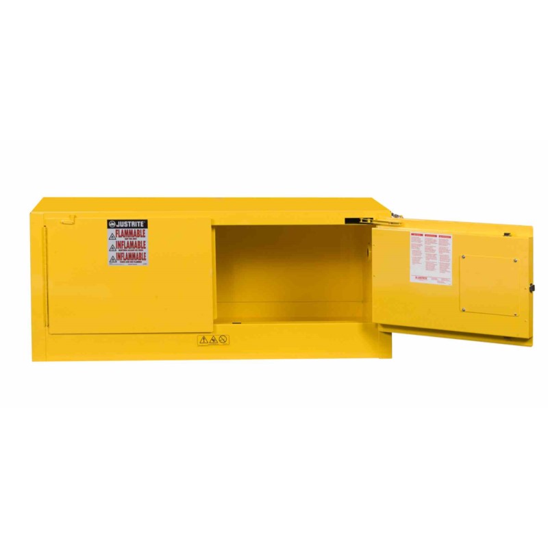 Szafa zabezpieczająca 45 l nadstawkowa dwudrzwiowa zamknięcie ręczne 457 x 1092 x 457 mm