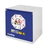 Fire-resistant cabinet for lithium-ion batteries, under-desk, size S 90 min, 590 x 520 x 720 mm