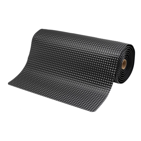 Mata ergonomiczna dwuwarstwowa, laminowana G82, 122 cm x 21,9 m, szara