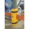 Flexible rack leg guard 4" / 100 mm with cutout for lower beam