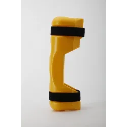 Flexible three-sided shelf leg cover 3"/75 mm