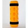 Flexible three-sided shelf leg cover 3"/75 mm, corner