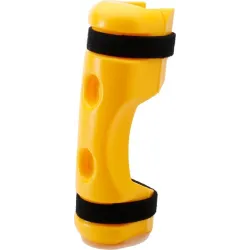Flexible three-sided shelf leg cover 3.25"/80 mm