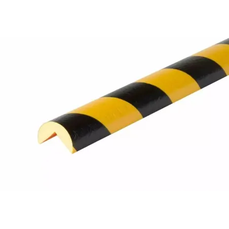 Black-yellow profile type A 1 m corner protection