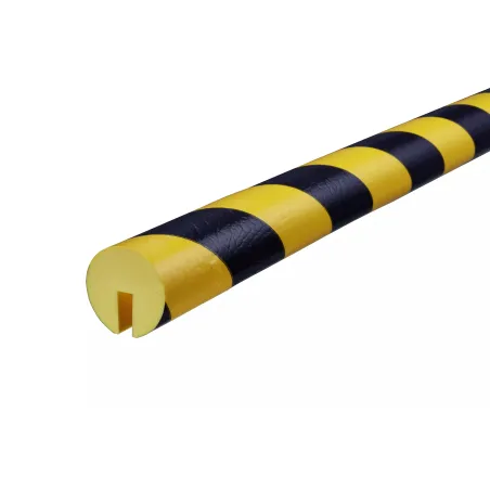 Black-yellow profile type B 1 m edge protection