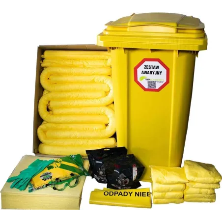 Mobile set of chemical sorbents 240 liters
