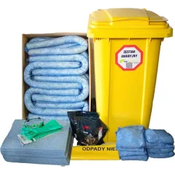 Mobile oil-only absorbent kit 360 liters