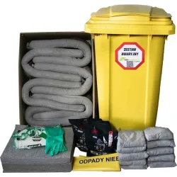 Mobile universal absorbent kit 240 liters