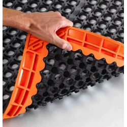 Ergonomic drainage mat E49