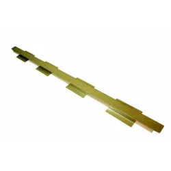 Connector for low-profile bathtubs 1660 x 60 x 150 mm