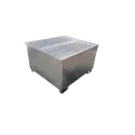 Wanna wychwytowa z kratownicą i stopami, stalowa ocynkowana pod 1 IBC 1150 x 1300 x 780 mm