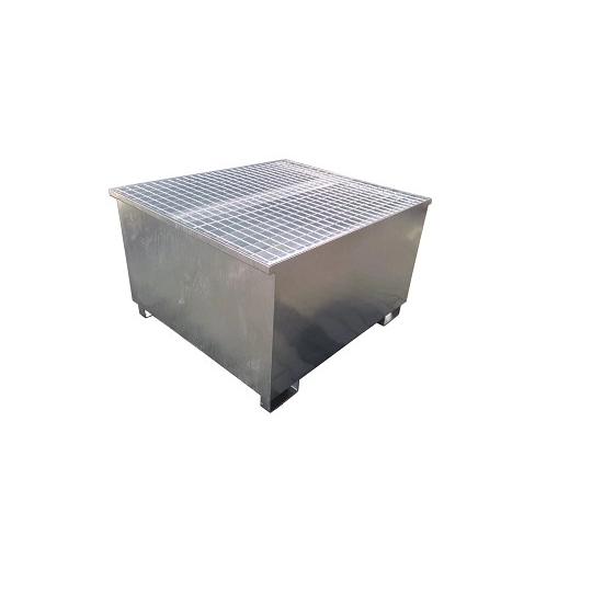 Wanna wychwytowa z kratownicą i stopami, stalowa ocynkowana pod 1 IBC 1150 x 1300 x 780 mm