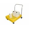 Cart for transporting small polyethylene containers with handle 1000 x 700 x 1000 mm