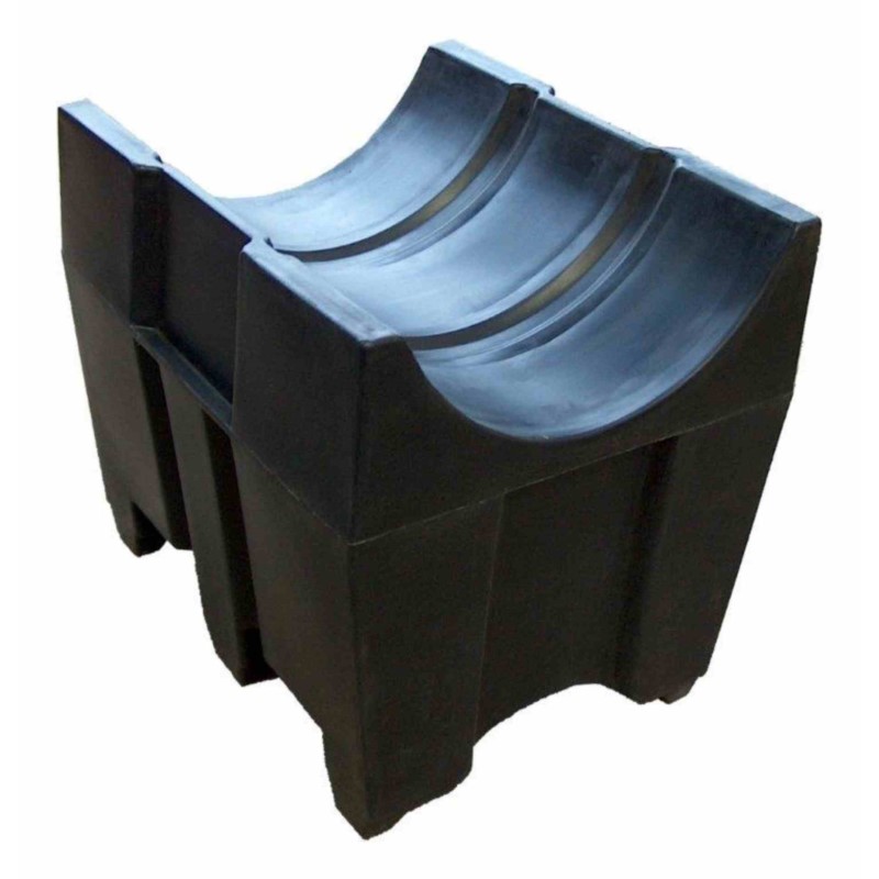 Podstawka do dozowania pod 1 beczkę 205 l lub 2 mniejsze 875 x 765 x 730 mm, żółta