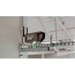 Monitoring roof deflections