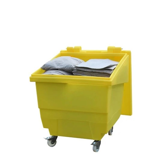 Container for sorbent/sand 250 l, 875 x 875 x 1010 mm