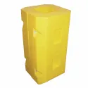 Polyethylene post protector 515 x 490 x 945 mm