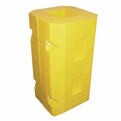 Polyethylene post protector 515 x 490 x 945 mm