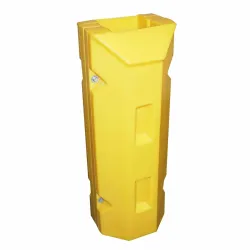 Polyethylene post cover 360 x 350 x 945 mm