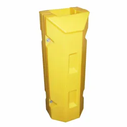 Polyethylene post cover 695 x 640 x 1000 mm