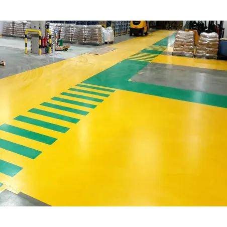 Area painting of floors - complex universal code