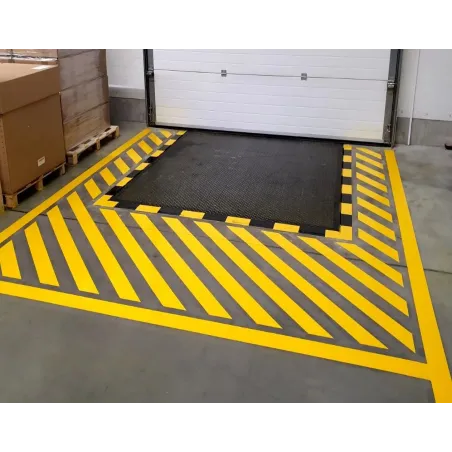Painting warning zones - universal composite code