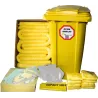 Mobile chemical absorbent kit 240 liters without PPE