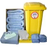 Mobile oil-only sorbent kit 120 liters without PPE
