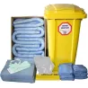 Mobile absorbent kit for oil only 240 liters without PPE