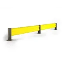 Flexible barrier for protecting single shelving BFLEX