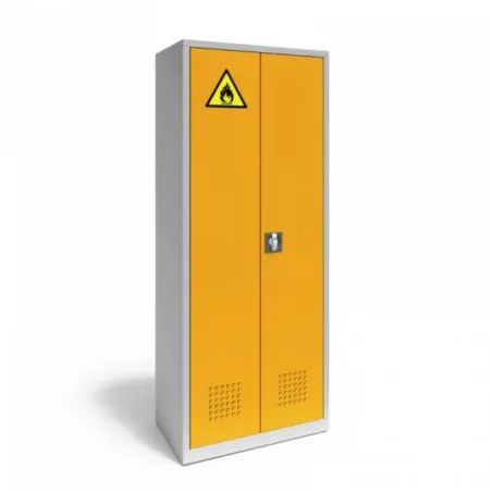 Workshop cabinet for storing hazardous substances