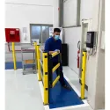DP 90 ONE WAY gate for the PED 90 barrier, single-leaf