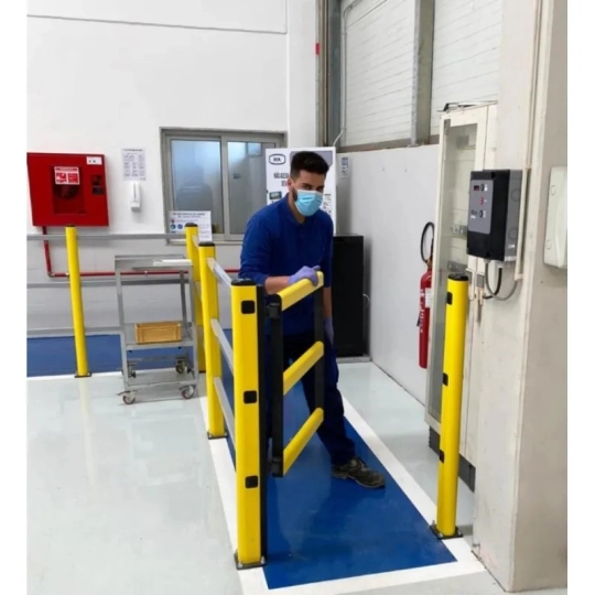 DP 90 ONE WAY gate for the PED 90 barrier, single-leaf