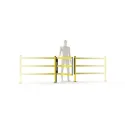 DP 90 ONE WAY gate for the PED 90 barrier, single-leaf