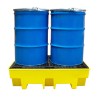 Wanna wychwytowa z kratownicą pod 2 beczki 1220 x 820 x 330 mm