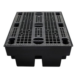 Wanna wychwytowa z kratownicą pod 2 beczki 1220 x 820 x 330 mm
