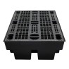 Wanna wychwytowa z kratownicą pod 2 beczki 1220 x 820 x 330 mm