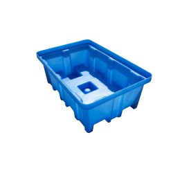 Wanna wychwytowa z kratownicą pod 2 beczki, podwyższona nośność 1220 x 820 x 450 mm