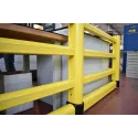 Modułowa elastyczna bariera PED 150 LINK, 3550 mm x mm