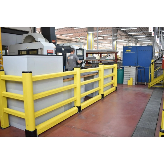 Modular flexible barrier PED 150 LINK, 3550 mm x mm
