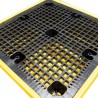 Wanna wychwytowa z kratownicą pod 4 beczki 1310 x 1310 x 370 mm