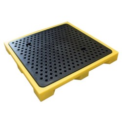 Wanna wychwytowa z kratownicą pod 4 beczki, obniżony profil, podwyższona nośność 1310 x 1310 x 150 mm