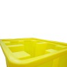 Wanna wychwytowa z kratownicą pod 1 IBC, wysokoprofilowa 1730 x 1340 x 1040 mm